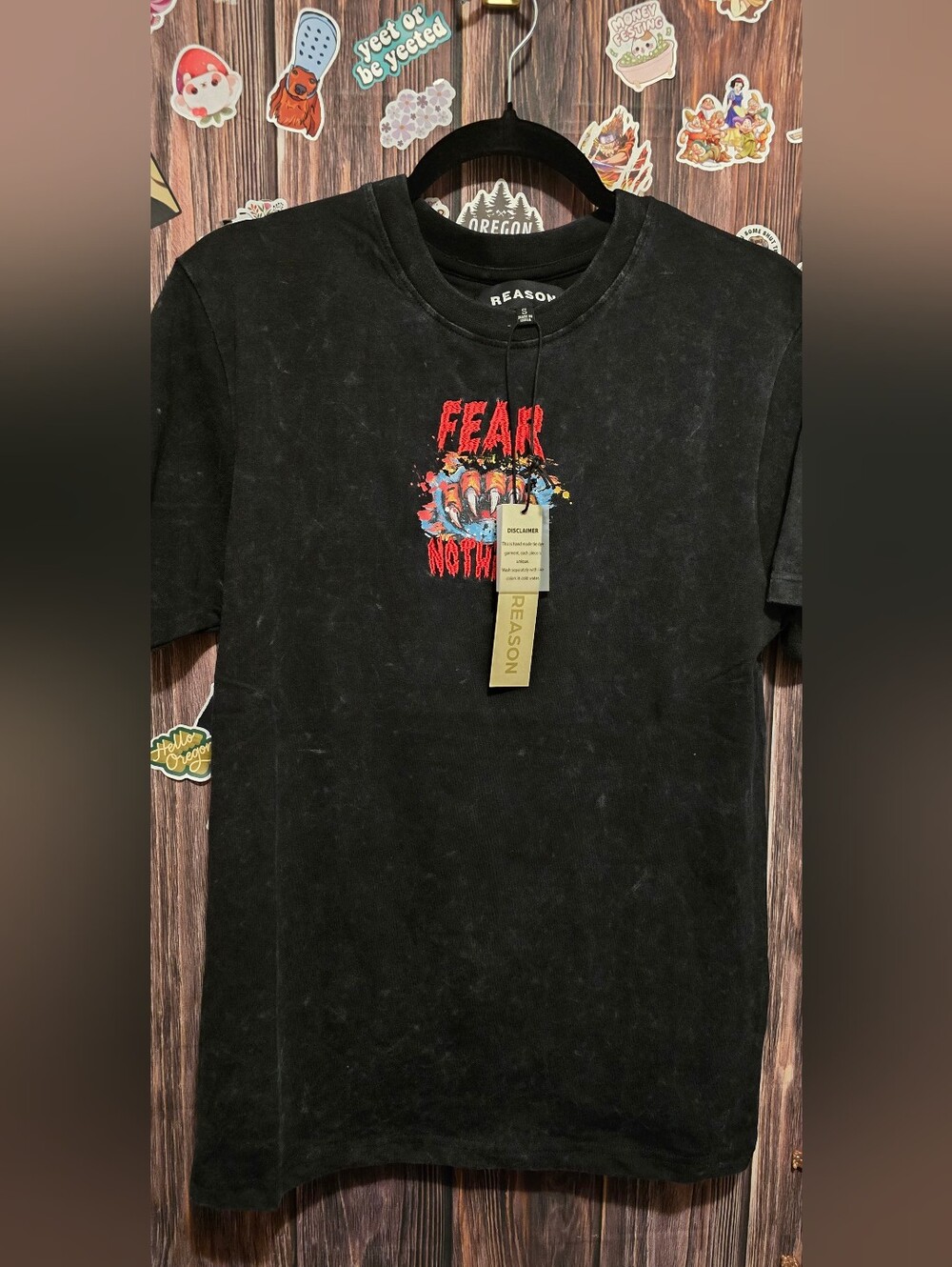 REASON FEAR NOTHING T.SHIRT